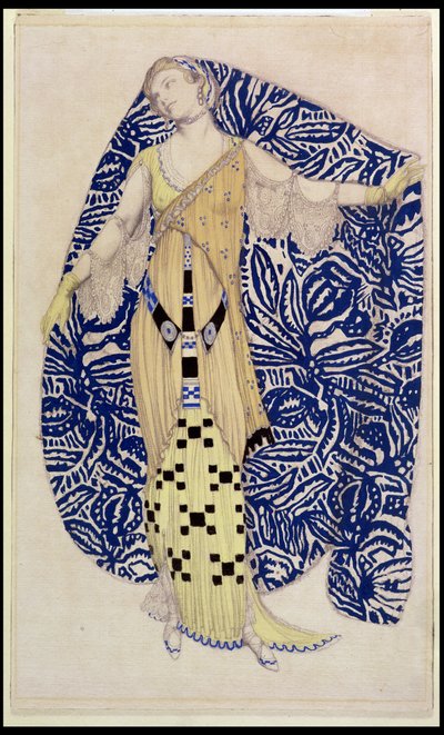 Modern Dress, Dione, 1910 by Leon Bakst
